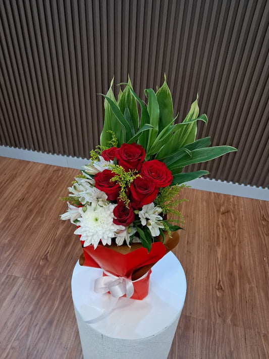 Detalle de Rosas Rojas
